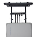 AeroPilates Premier Studio 701 Aeropilates Pilates reformer with gray platform on a white background