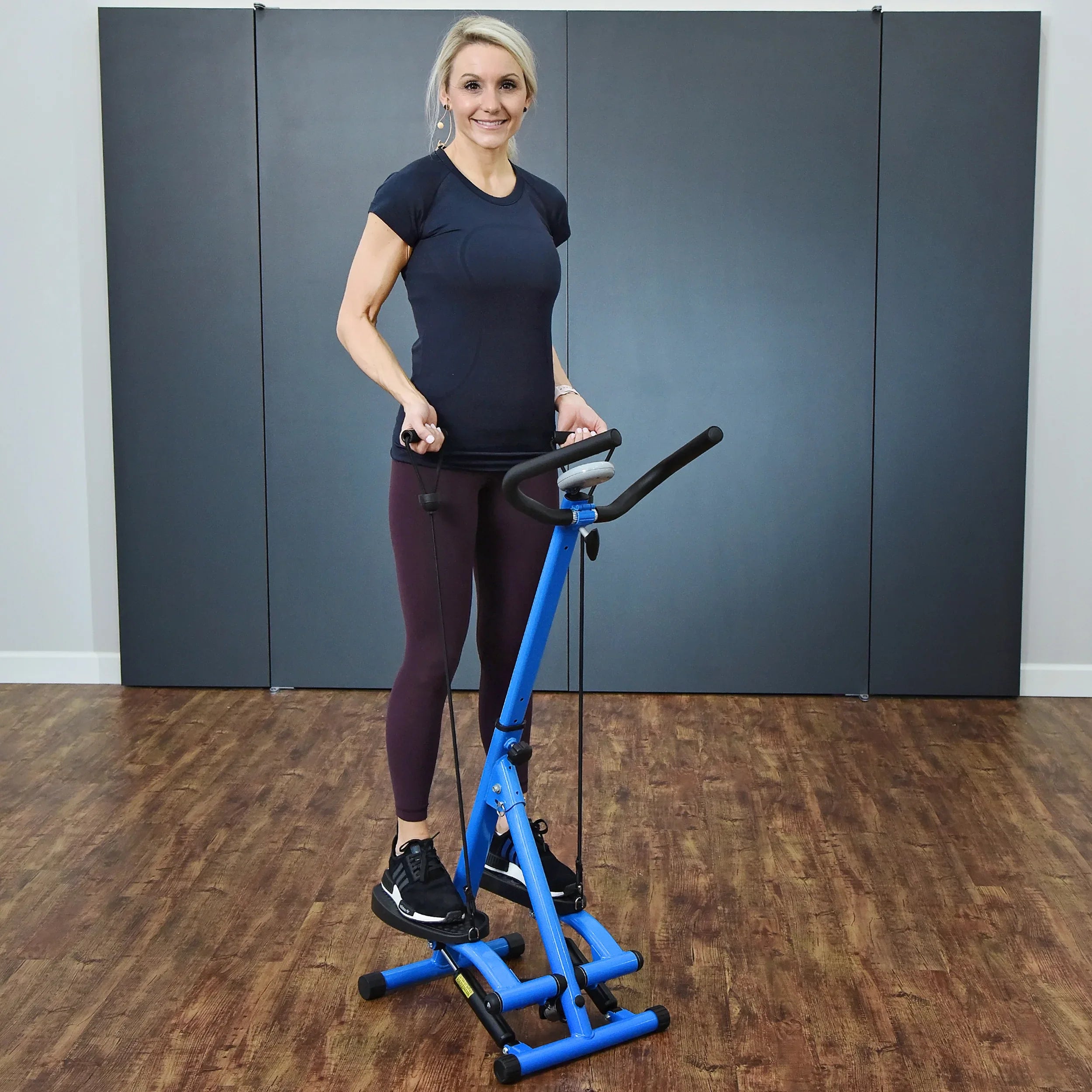 Stepper with Upper Body Cords - Cardio and Core Workout