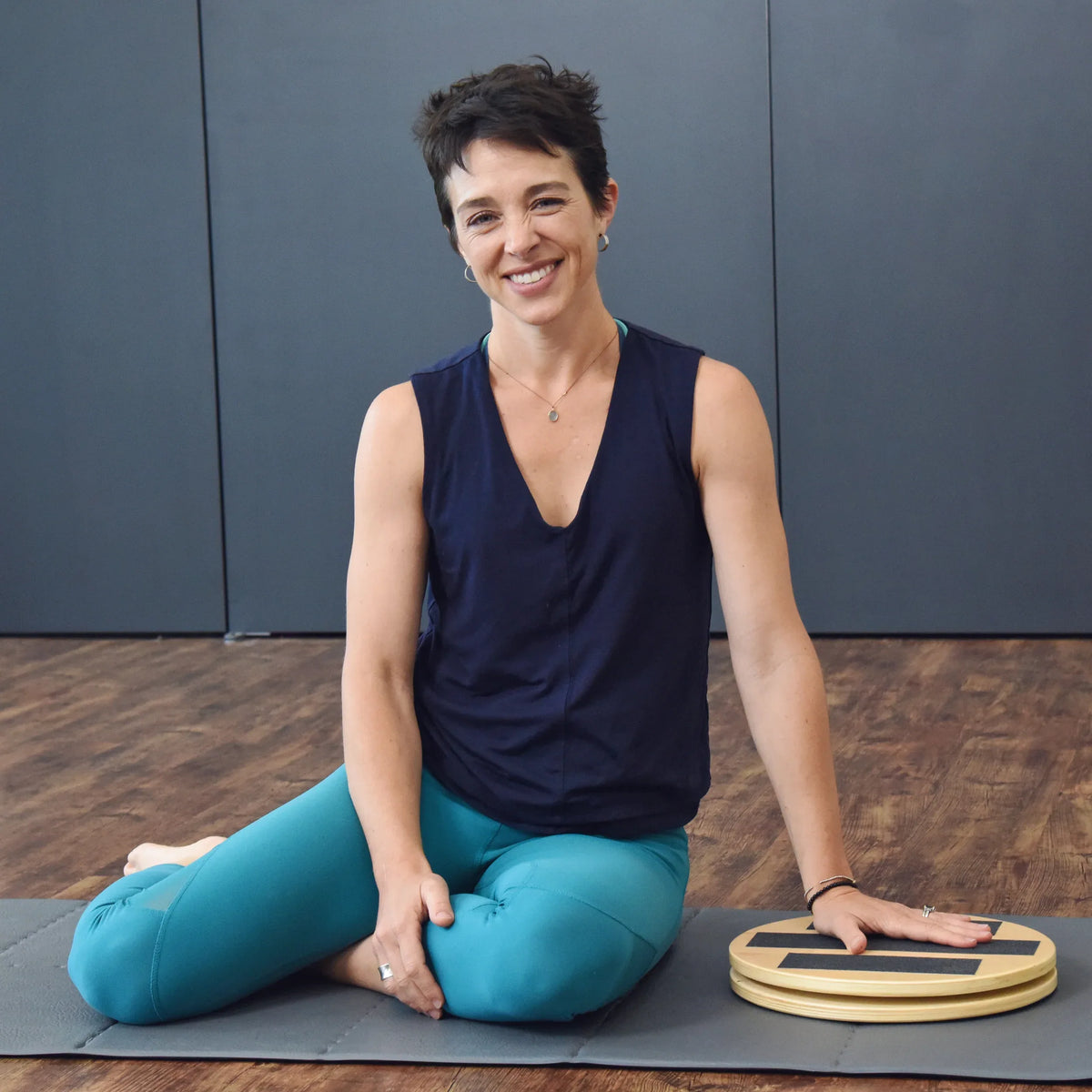 Pilates Rotation Disc AeroPilates Rotational Disc - Level 1 Workout | Stamina Products