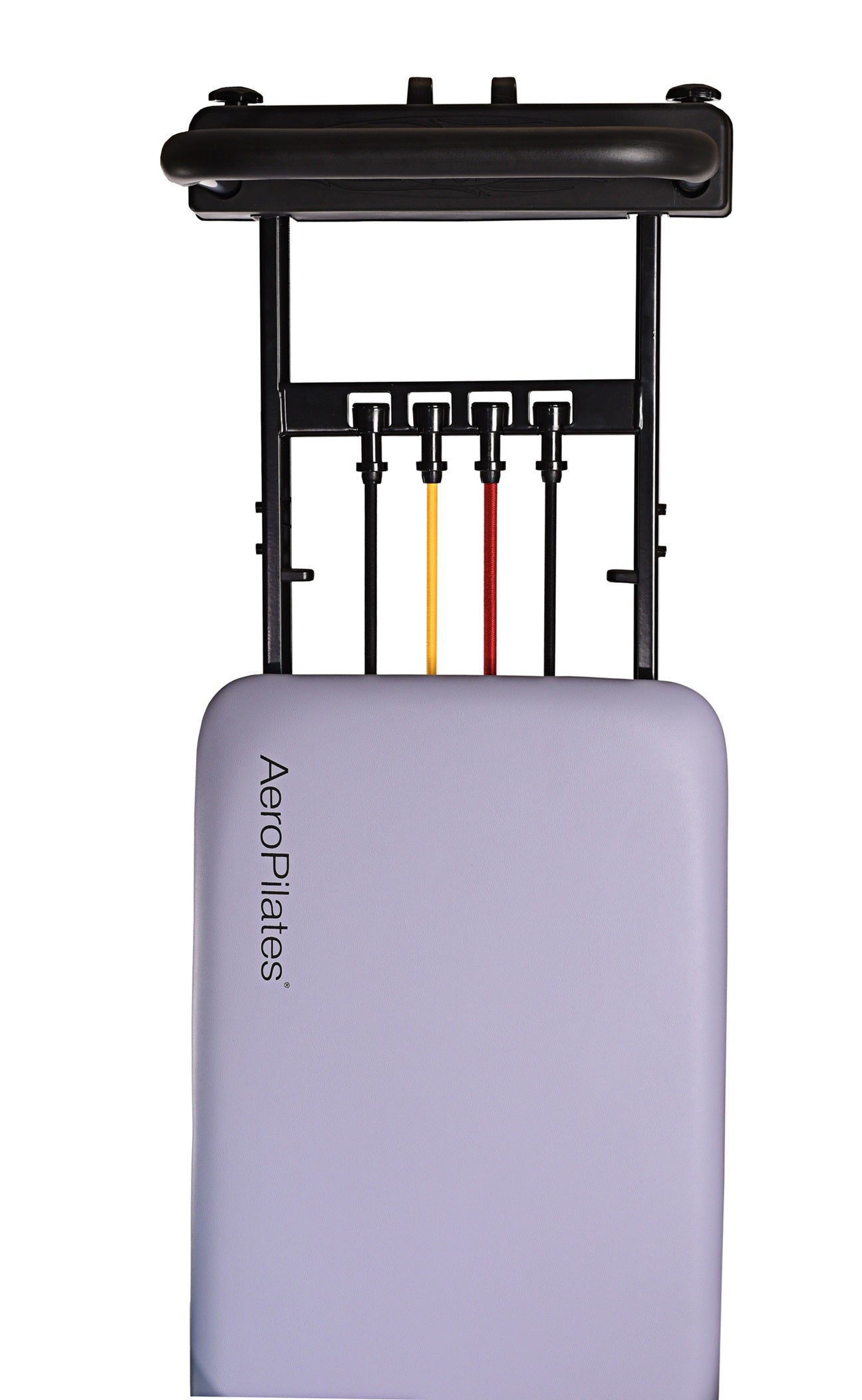 Aeroplates exercise device with a purple base and black top on a white background