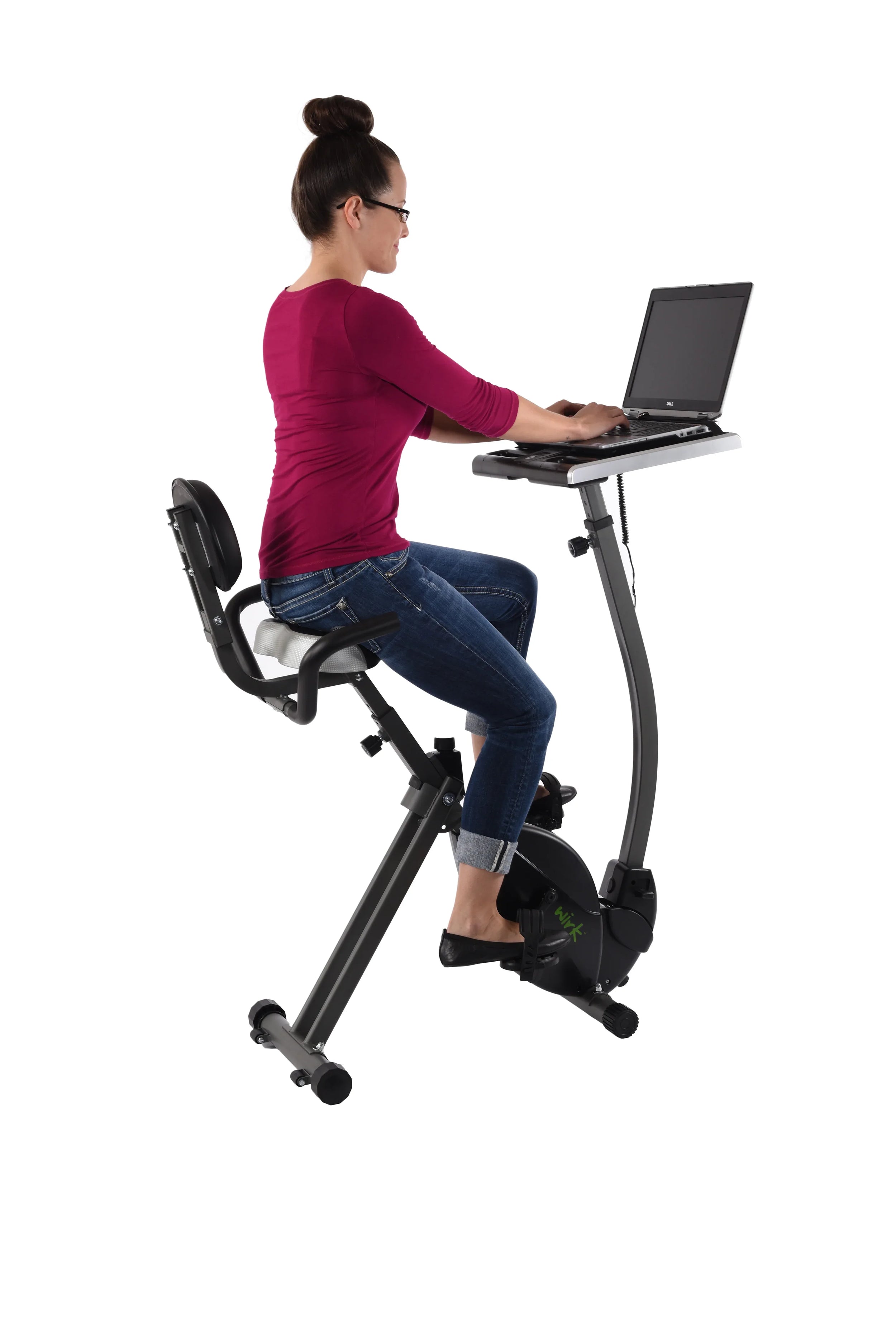 Wirk Ride Exercise Bike Workstation and Standing Desk