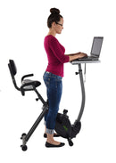 Wirk Ride Exercise Bike Workstation and Standing Desk - Stamina Products