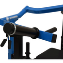 Stamina Bench Press Machine 50-3100 with connected press arms and cushioned bench for home chest workouts handle