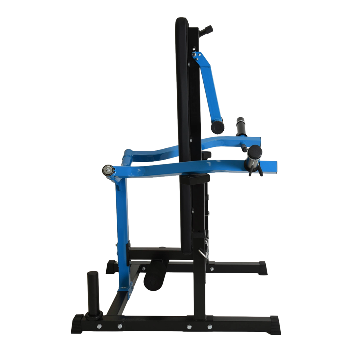 Stamina Bench Press Machine 50-3100 with connected press arms and cushioned bench for home chest workouts side