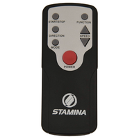 Stamina Motorized Elliptical Remote black red