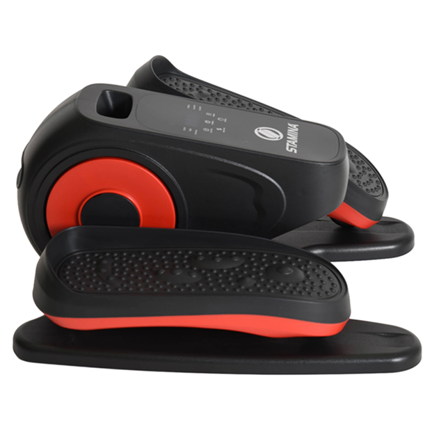 Stamina Motorized Elliptical black red low profile