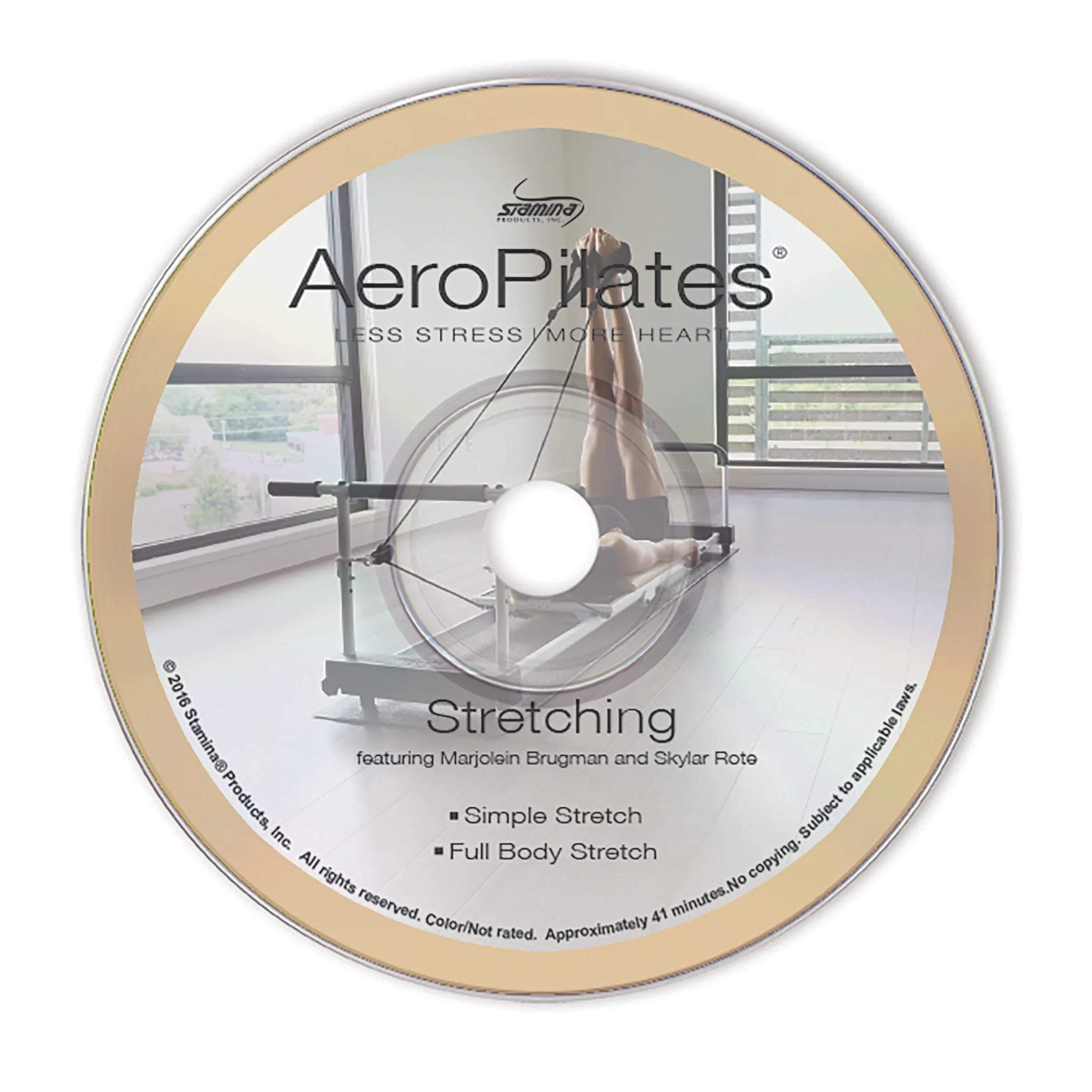 AeroPilates Stretching Workout DVD