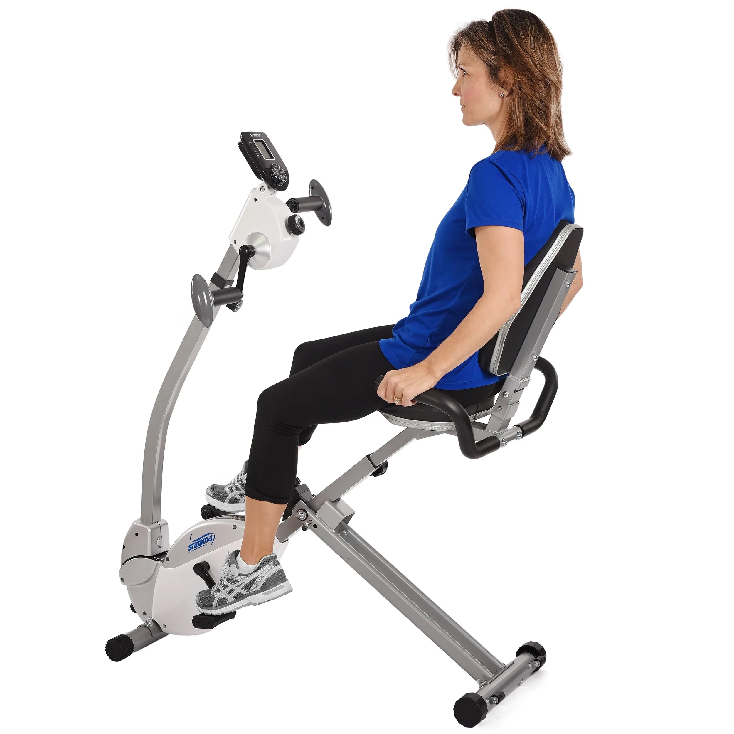 Stamina Recumbent Exercise Bike with Upper Body Exerciser - Stamina Products