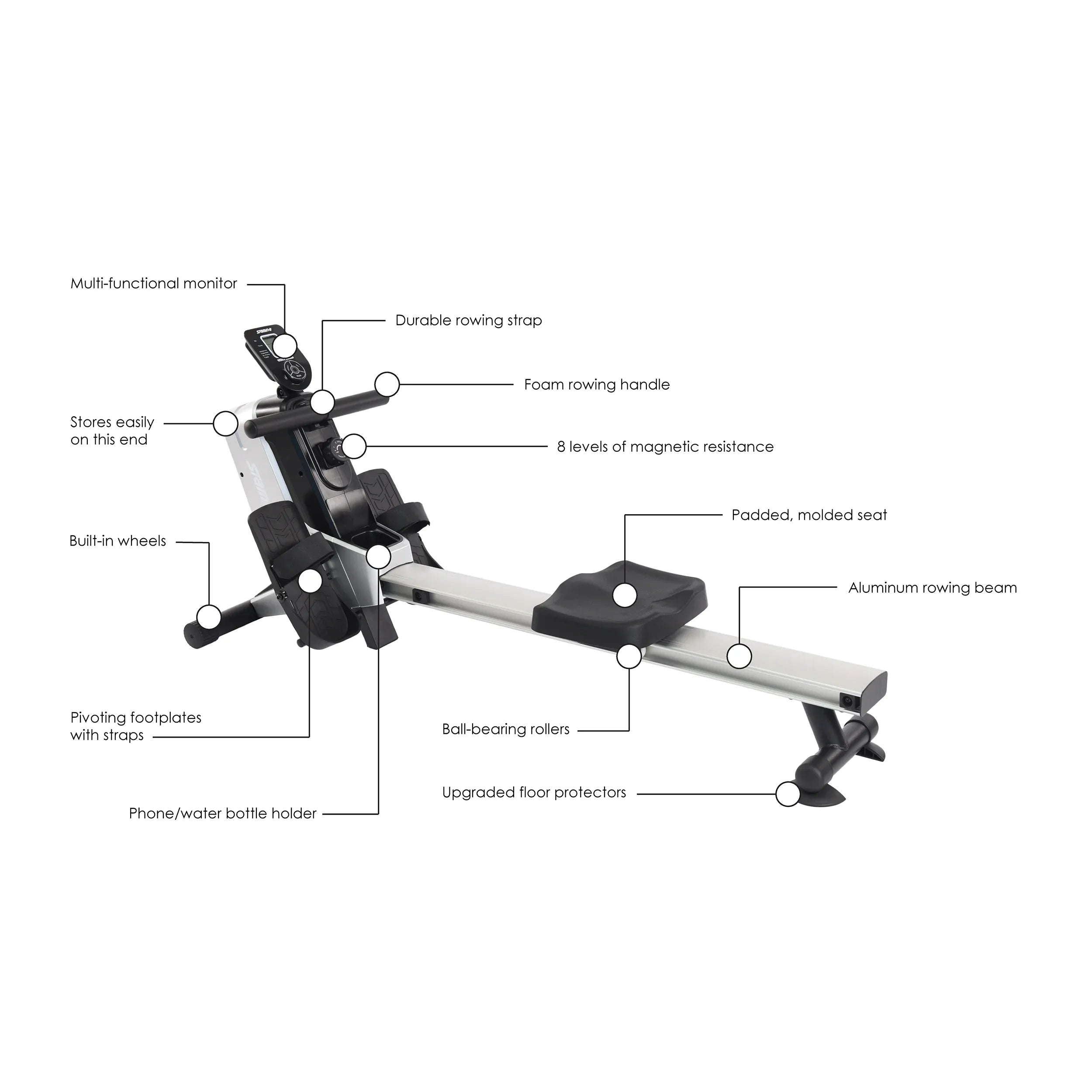 Stamina Magnetic Rowing Machine 1110 - Stamina Products
