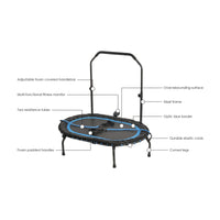 Stamina InTone Oval Fitness Trampoline - Stamina Products