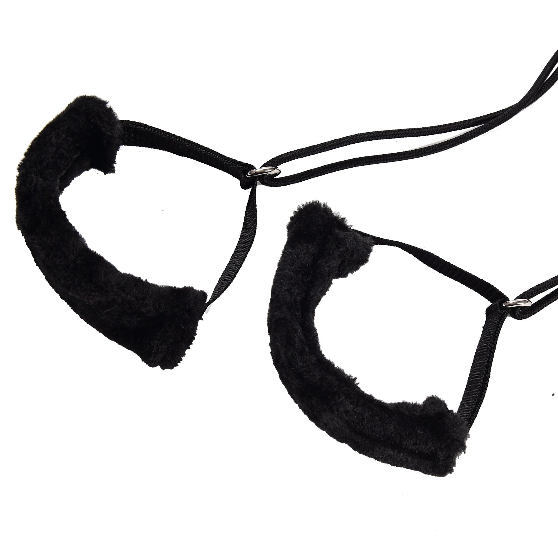 Pilates reformer accessory in a white background