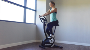 30-minute Interval Cycling Workout for Stamina Upright Exercise Bikes