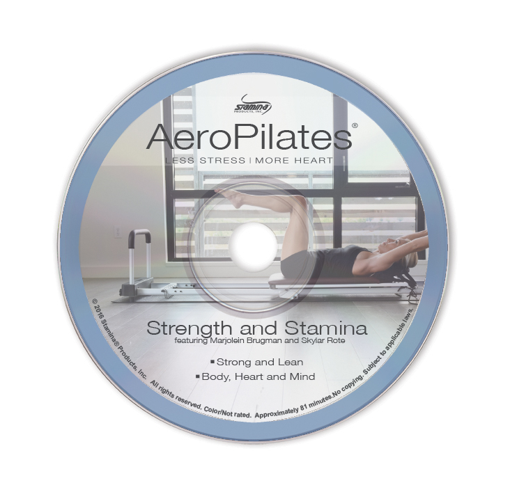 AeroPilates Strength and Stamina Workout DVD - Stamina Products