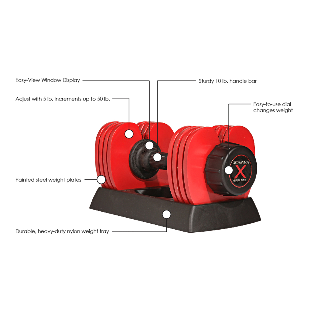 Stamina X 50 lb. VersaBell Dumbbell Stamina Products