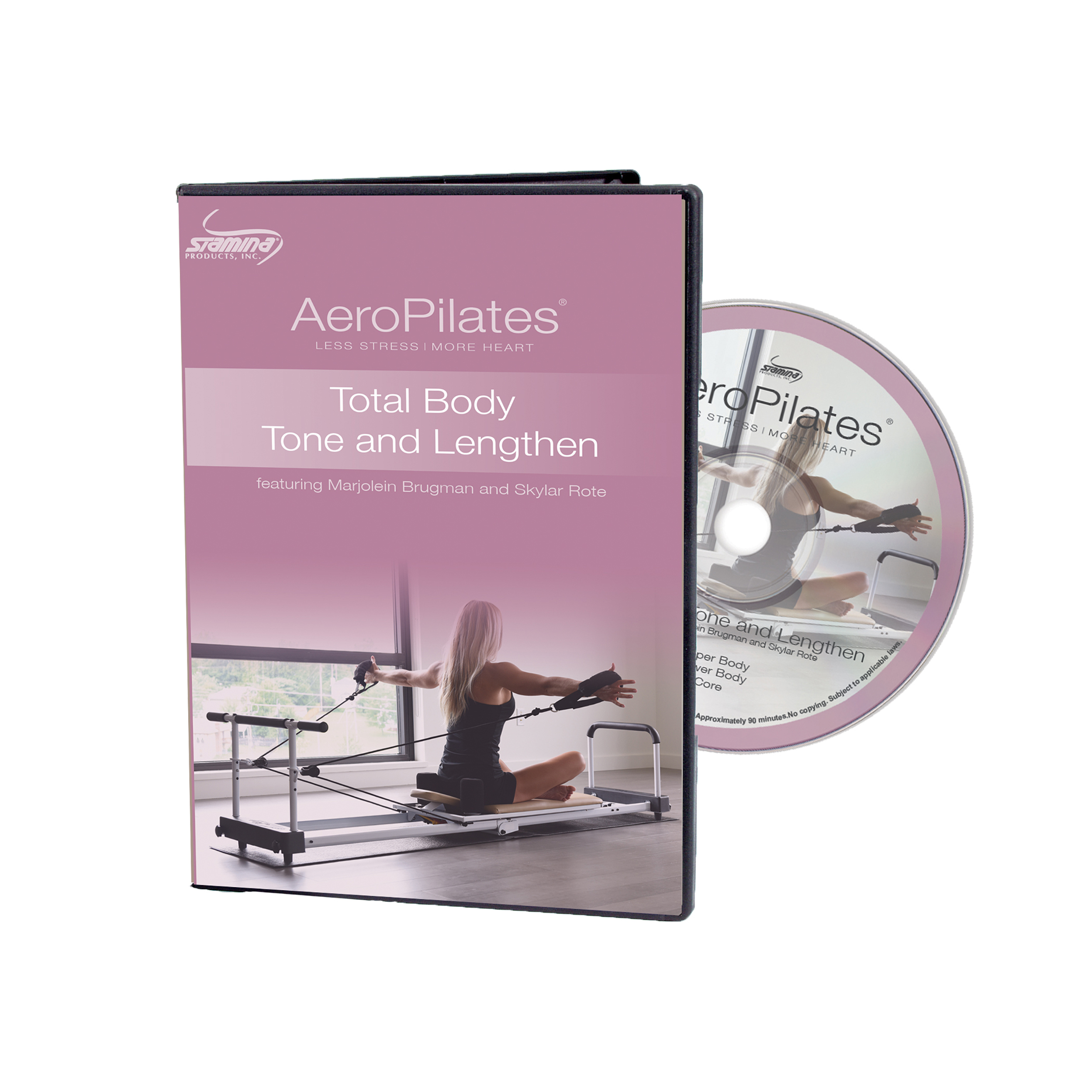 Aeropilates Total Body Tone and Lengthen Exercise Guide DVD