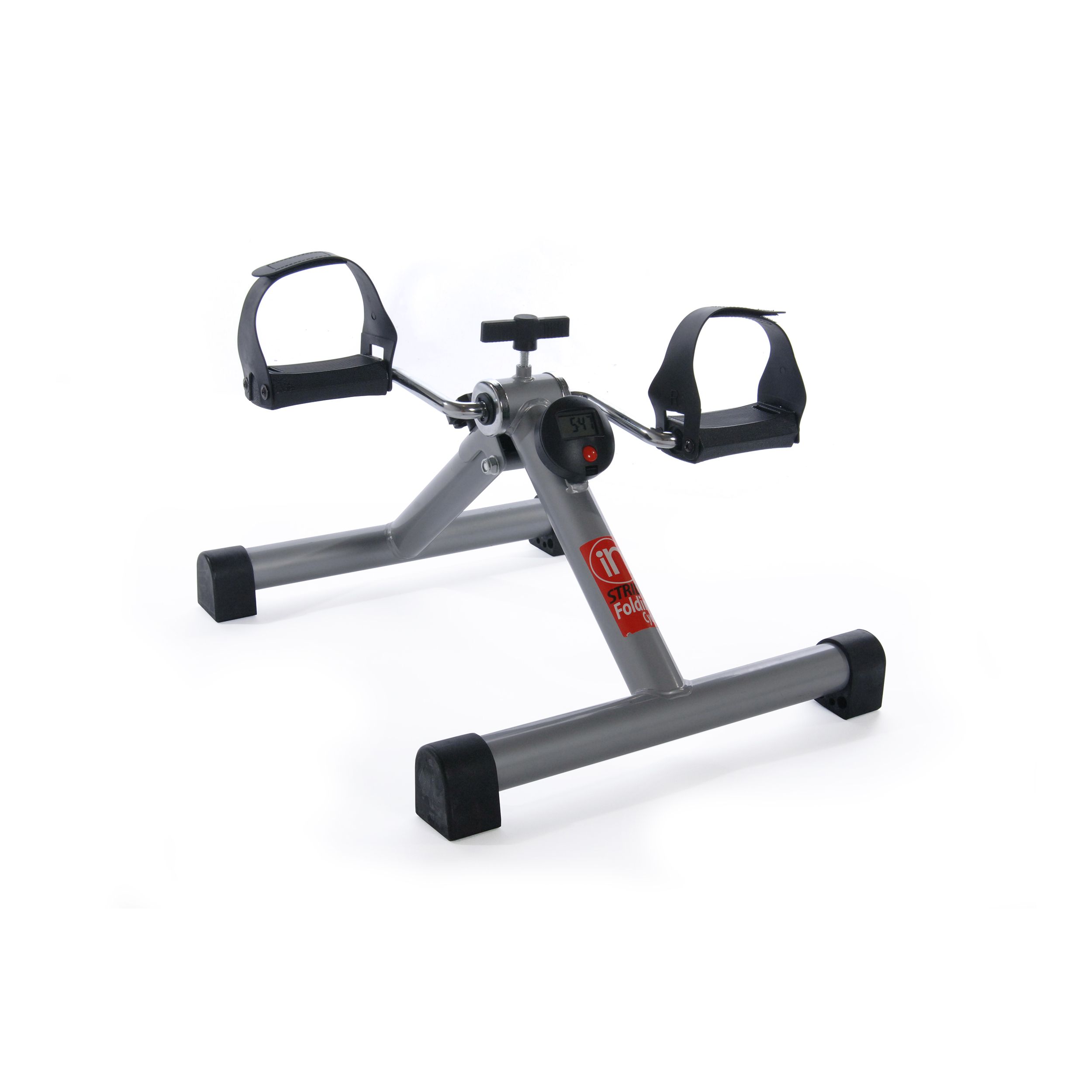 Exerciser Bike Adjustable Arm Leg Foot Resistance Folding Cycle Pedal Trainer 