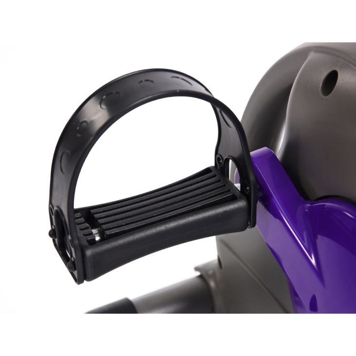 Purple Stamina Mini Exercise Bike with Smooth pedal System Foot Pedal