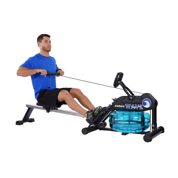 Stamina Products Elite Wave Water Rowing Machine at home use gym equipment