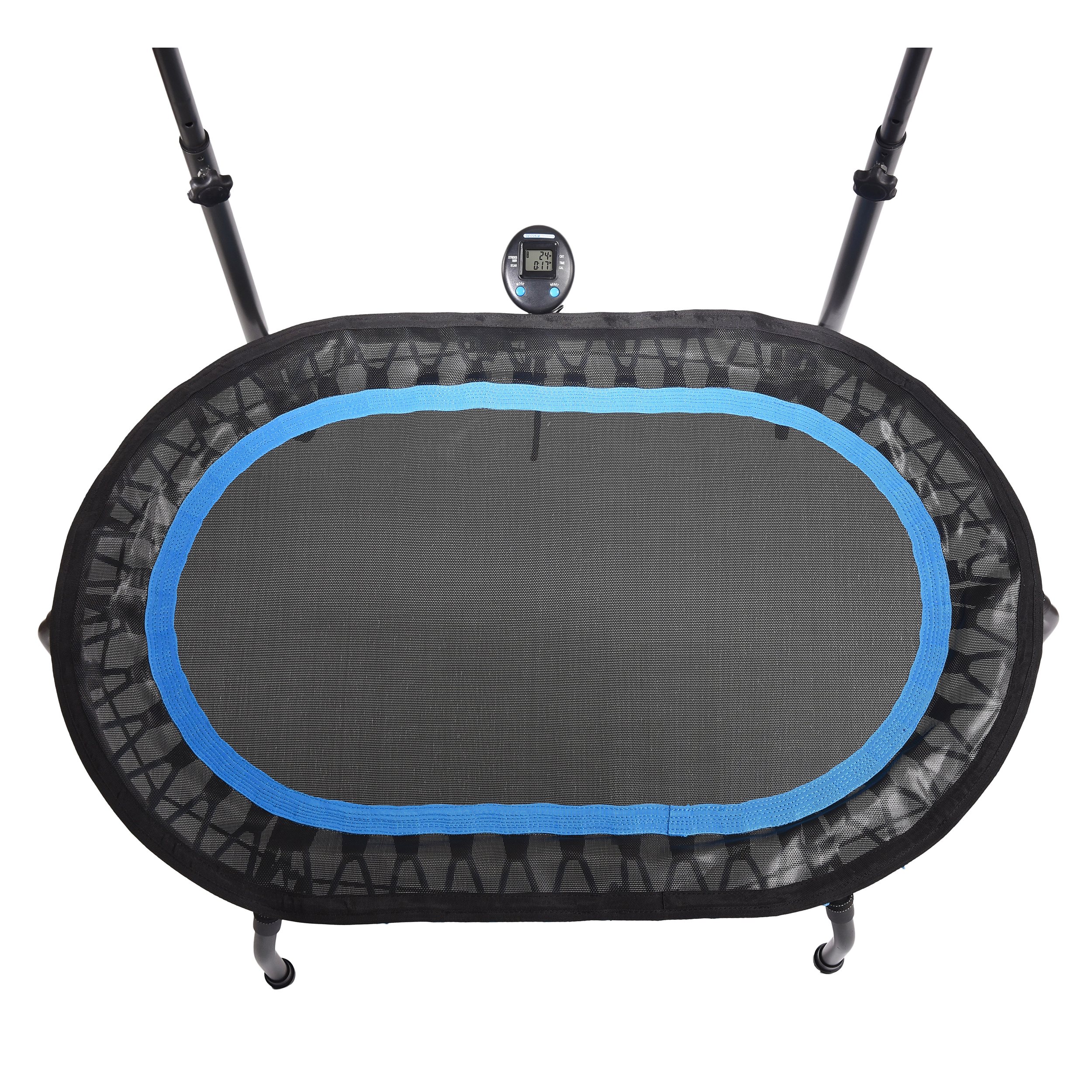 Black/Blue for sale online Stamina 35-1704 Intone Oval Fitness Trampoline 