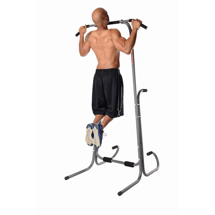 Workout on Stamina 1690 Power Tower pull up station