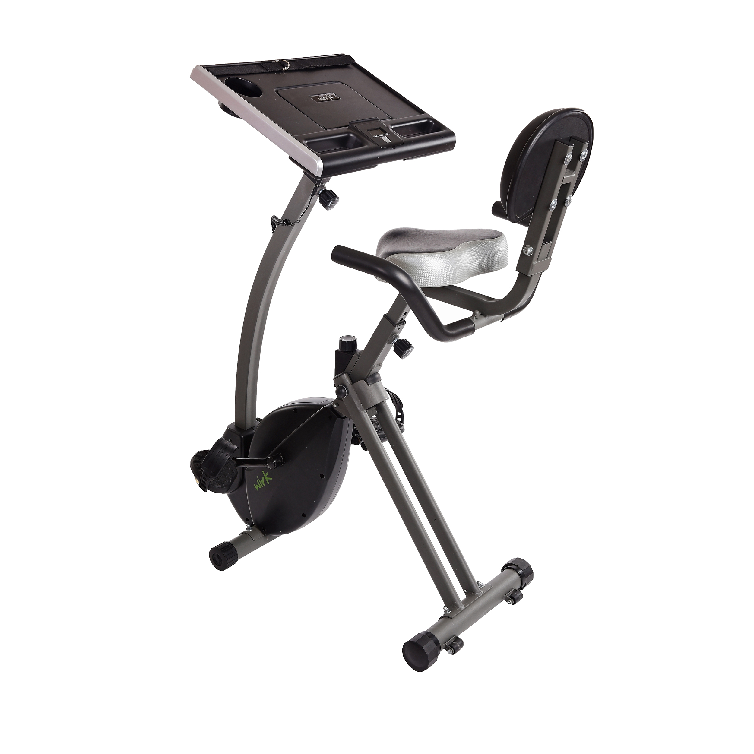 Wirk Ride Exercise Bike Workstation and Standing Desk from Stamina Products