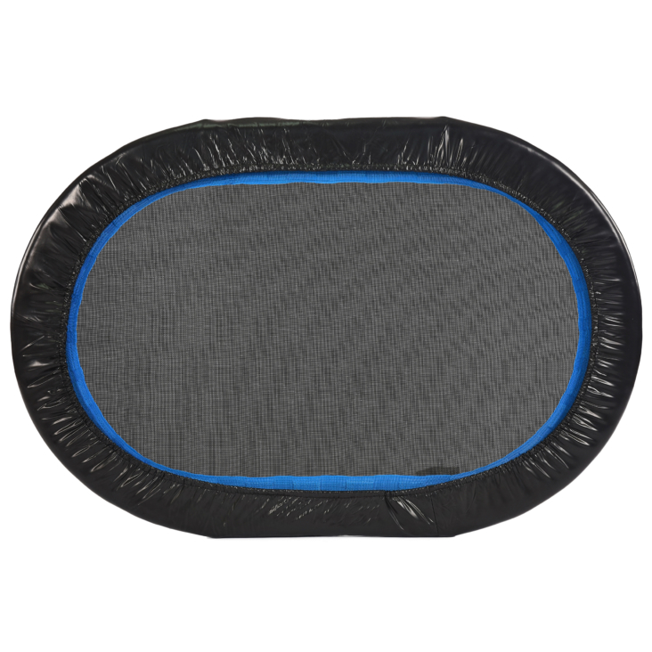 Stamina Oval Fitness Trampoline Top view.