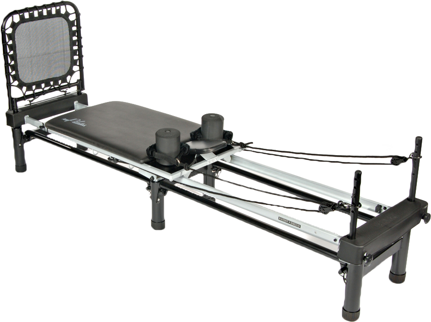 Stamina AeroPilates Pro Reformer Resistance System with Cardio Rebounder