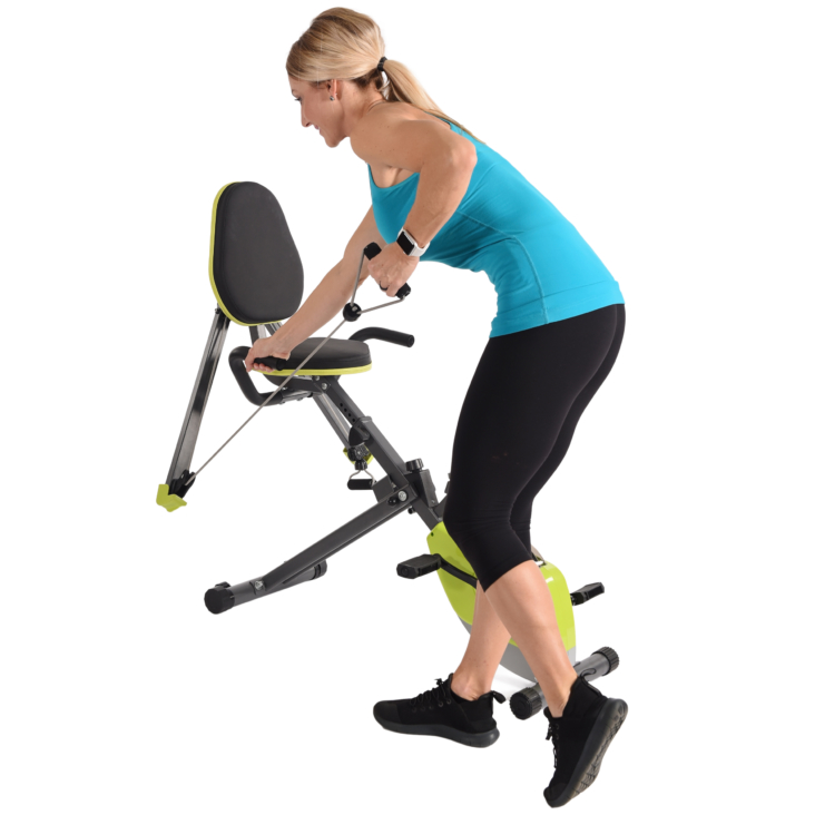 Woman performing exercise on Stamina Wonder with Strength System.