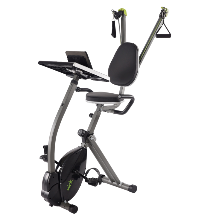 Wirk Ride Exercise Bike, Workstation and Strength System Product Photo.