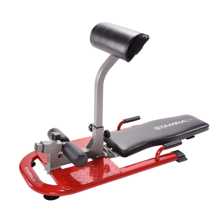 Stamina X 4-IN-1 Strength Training System With Hyper Ab Pad.