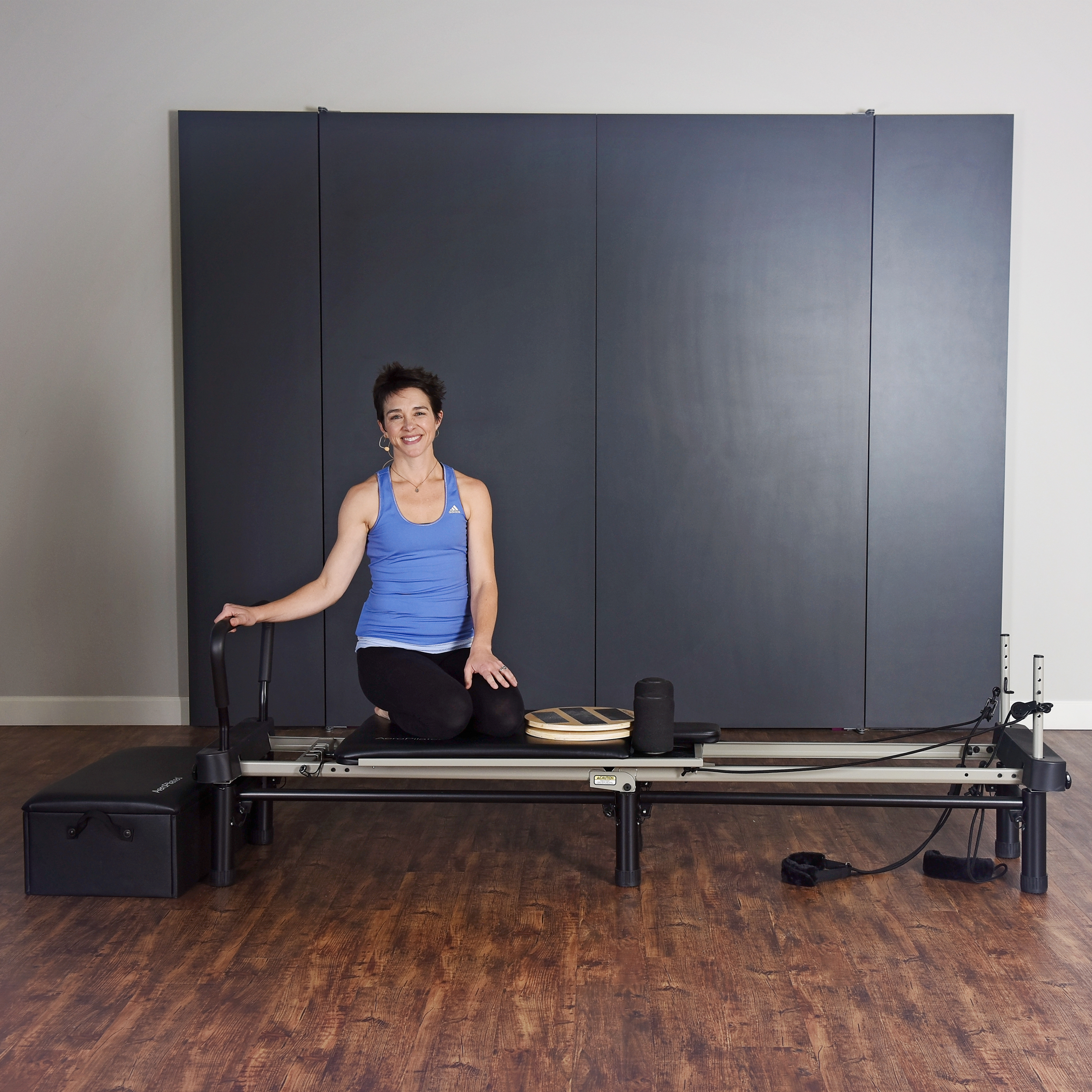 BOX AND POLE – POWER IN PILATES VIDEO ON DEMAND WORKOUT  This routine  using your Box and Pole is perfect for both men and women! Shauna, along  with special guest Garrell