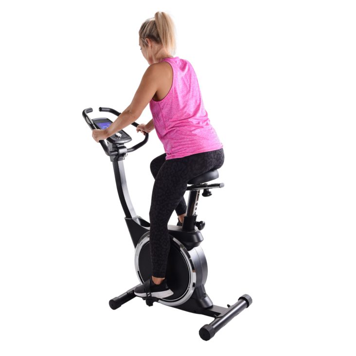 Workout on Magnetic Exercise Bike 345